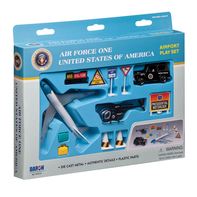 Daron Shop Daron USA Air Force One Airport Playset Toy – Jadlam Toys & Models