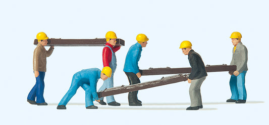 Preiser 10034 Sleeper Layers (6) with Sleepers Exclusive Figure Set HO