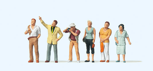 Preiser 10467 Works Outing (6) Exclusive Figure Set HO