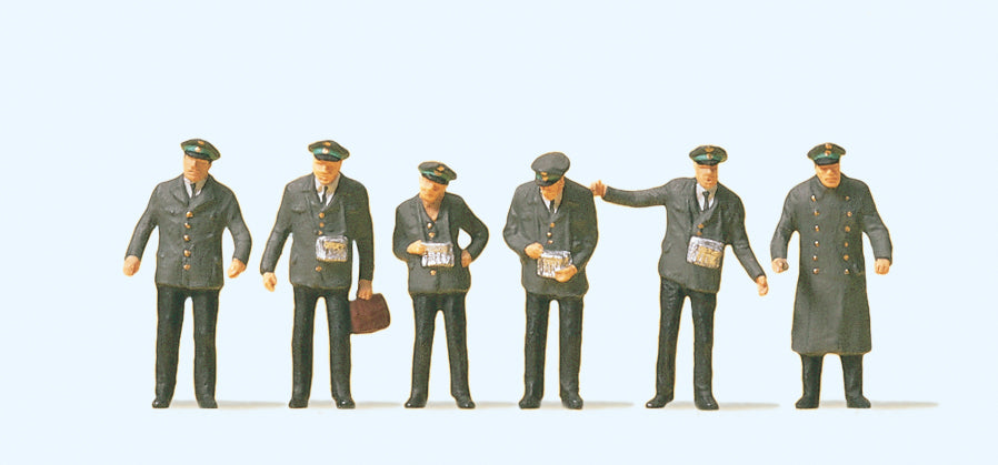 Preiser 10490 Tram Staff (6) Exclusive Figure Set HO