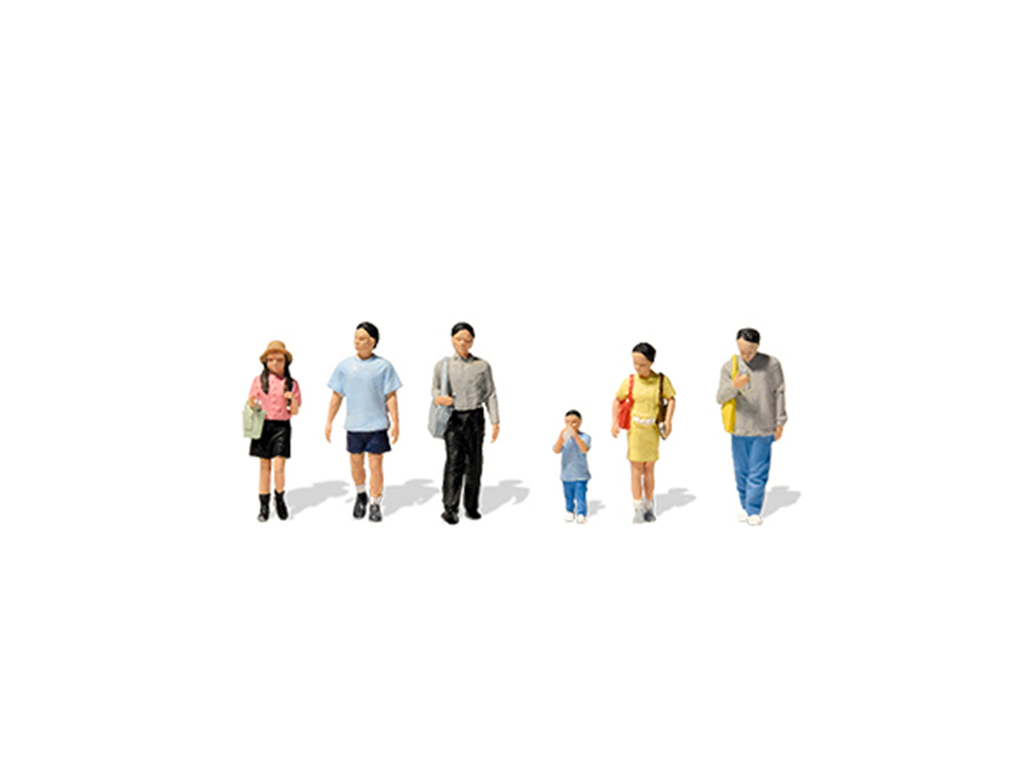 Preiser Chinese Passers By (6) Exclusive Figure Set PR10812 HO Gauge