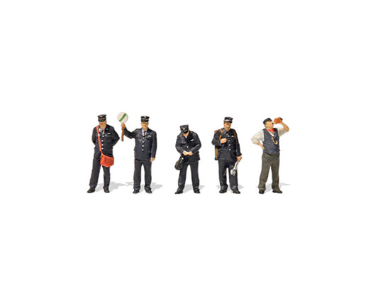 Preiser RhB Railway Personnel (5) Exclusive Figure Set PR10814 HO Gauge