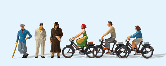 Preiser Street Scene 1936 (6) 75th Anniversary Figure Set HO Gauge PR12484