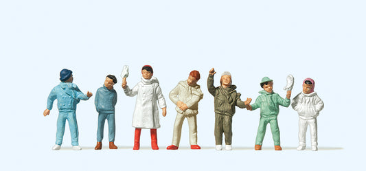 Preiser 14007 Children (7) Standard Figure Set HO