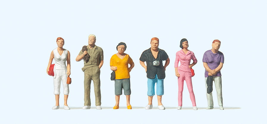 Preiser 14067 Passers By (6) Standard Figure Set HO