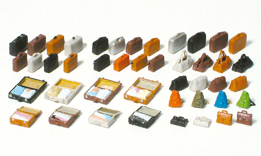 Preiser 17007 Luggage (44) Kit HO
