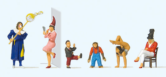 Preiser 20265 Circus Artists (6) Figure Set HO