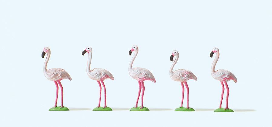 Preiser 20372 Circus Flamingos (5) Figure Set HO