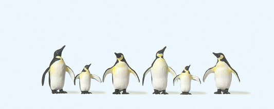 Preiser 20398 Circus Penguins (6) Figure Set HO