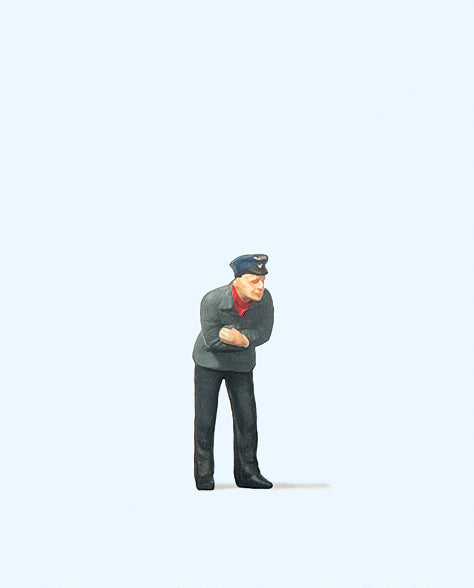 Preiser 28039 Locomotive Fireman Figure HO