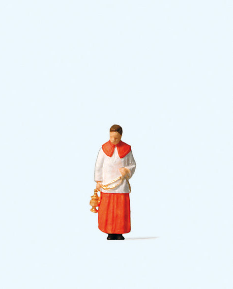 Preiser 28068 Verger Carrying Incense Figure HO
