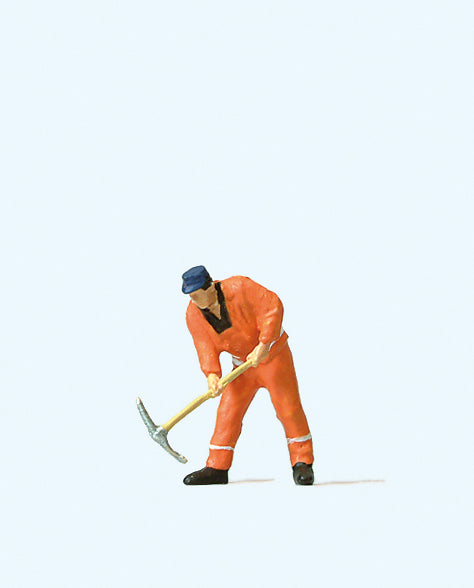 Preiser 28090 Railway Track Worker Figure HO