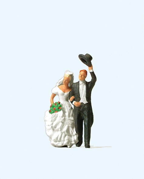 Preiser 28091 Wedding Couple Figure HO