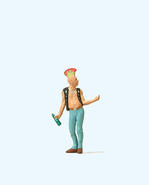 Preiser 28092 Male Punk Figure HO