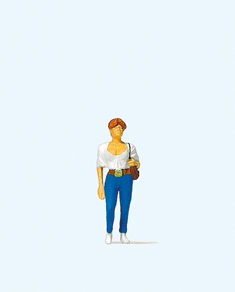 Preiser 28123 Young Lady Figure HO