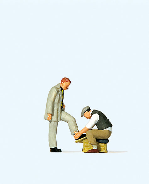 Preiser 28184 Shoeshine Boy Figure HO