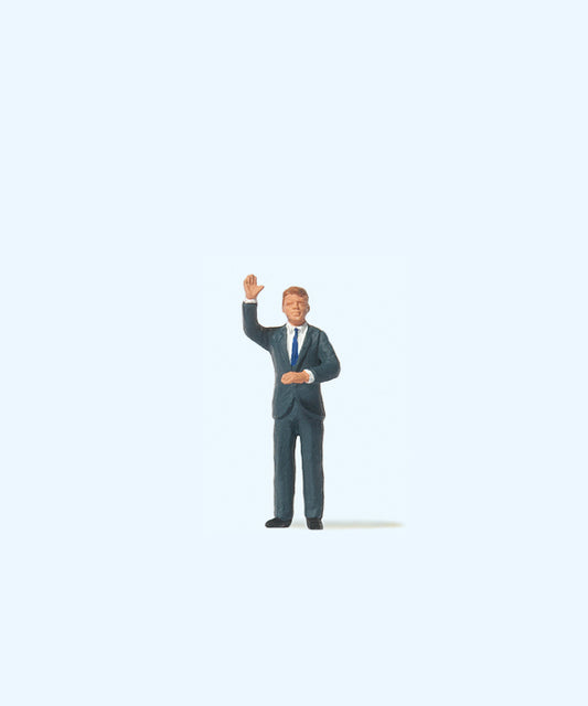 Preiser 28246 John F Kennedy Figure HO