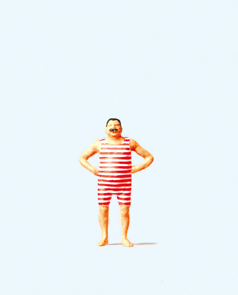 Preiser 29030 Enjoying a Swim Figure HO