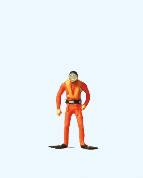 Preiser 29037 Diver Figure HO