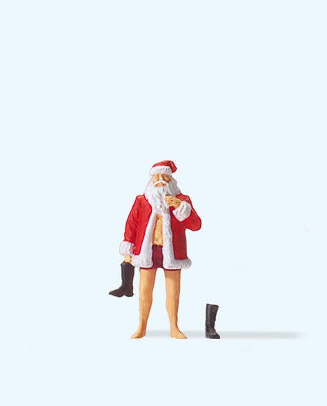 Preiser 29099 Father Christmas (Partially Dressed) Figure HO