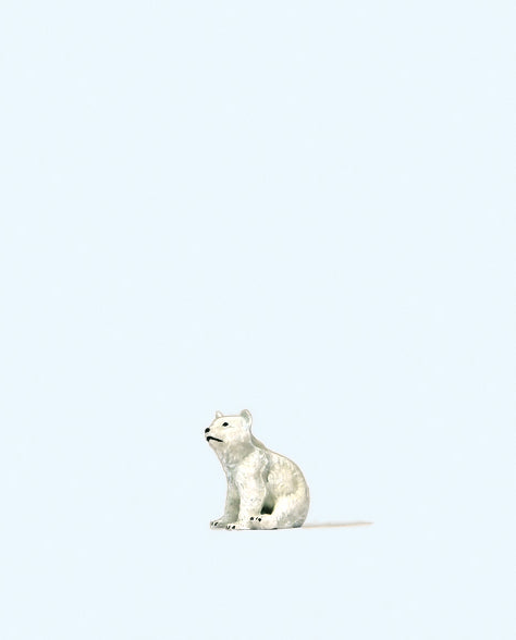 Preiser 29500 Polar Bear Cub Figure HO