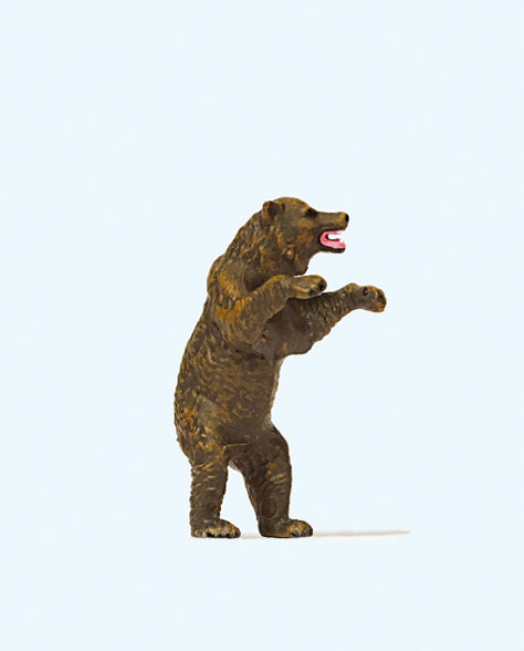 Preiser 29526 Brown Bear Standing Figure HO