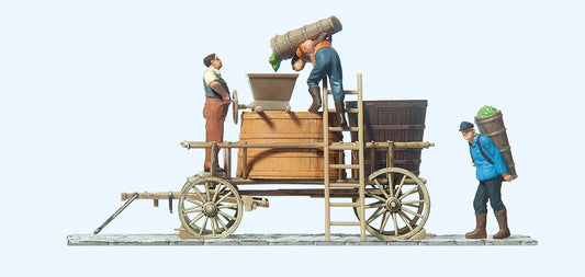 Preiser 30398 Standing Wine Wagon HO