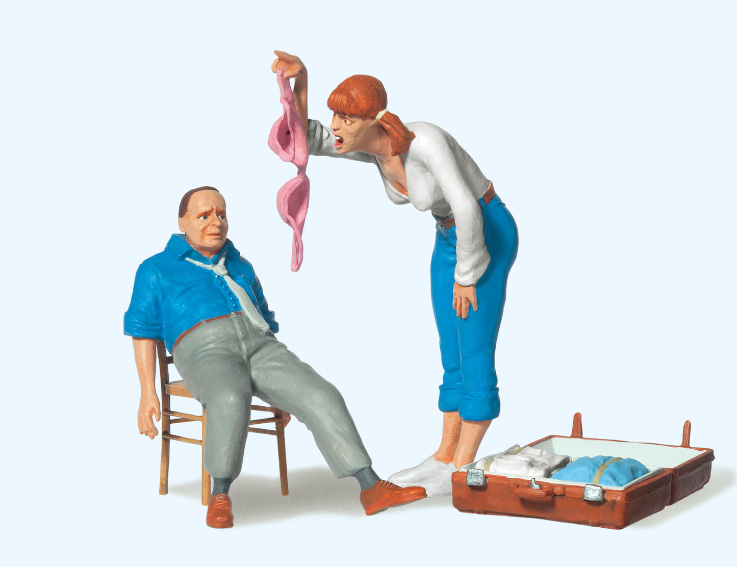 Preiser 45146 Give me an Answer Figure Set G Gauge