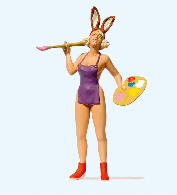 Preiser 45514 Easter Bunny Figure G Gauge