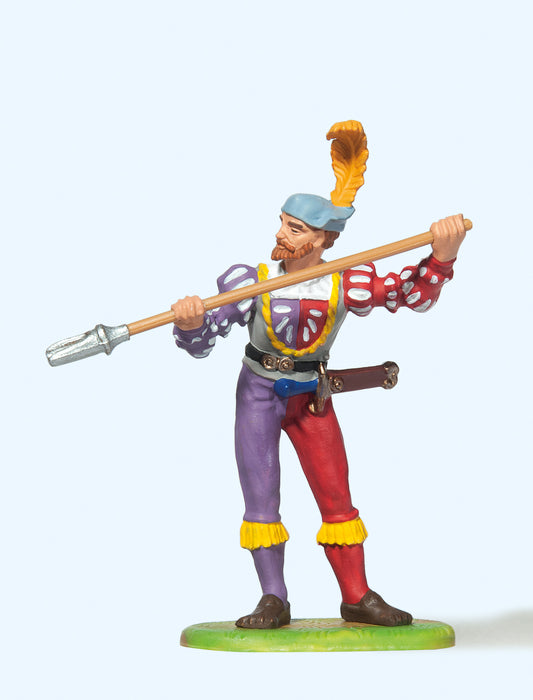 Preiser 52314 Mercenary Bondsman with Powder Shovel Figure 1:25