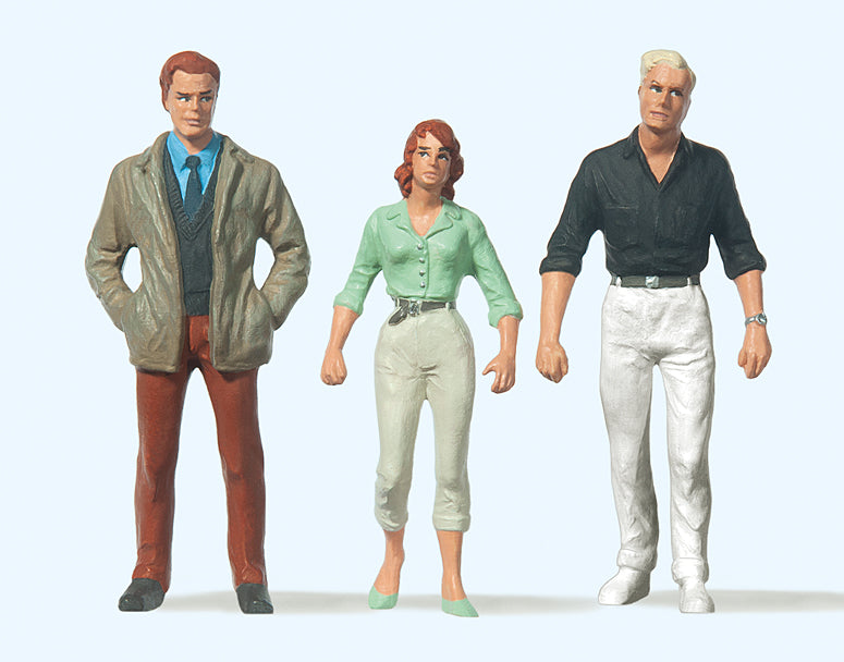 Preiser 63069 Passers By (3) Figure Set Gauge 1