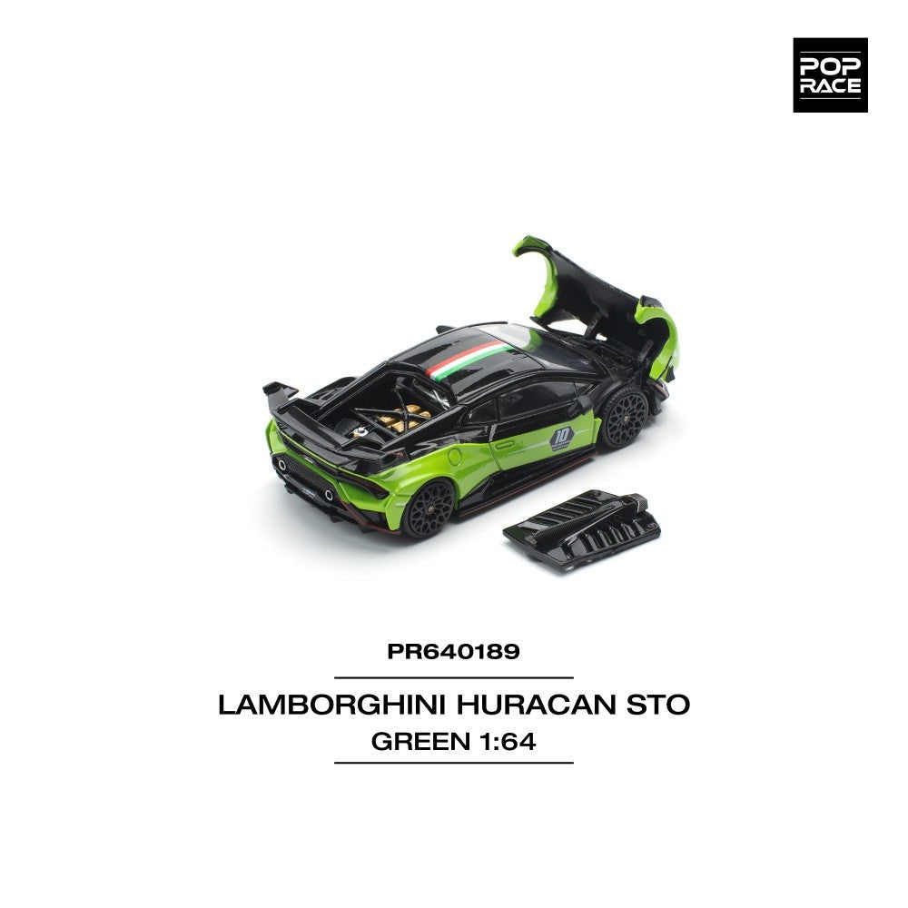 Pop Race Lamborghini Huracan STO (LP640-2) 10 Anniversario 1:64 PR640189