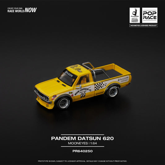 Pop Race Pandem Datsun 620 Mooneyes 1:64 Diecast Car 640250