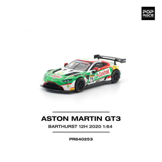 Pop Race Aston Martin Vantage GT3 Bathurst 12h 2020 1:64 Car PR640253