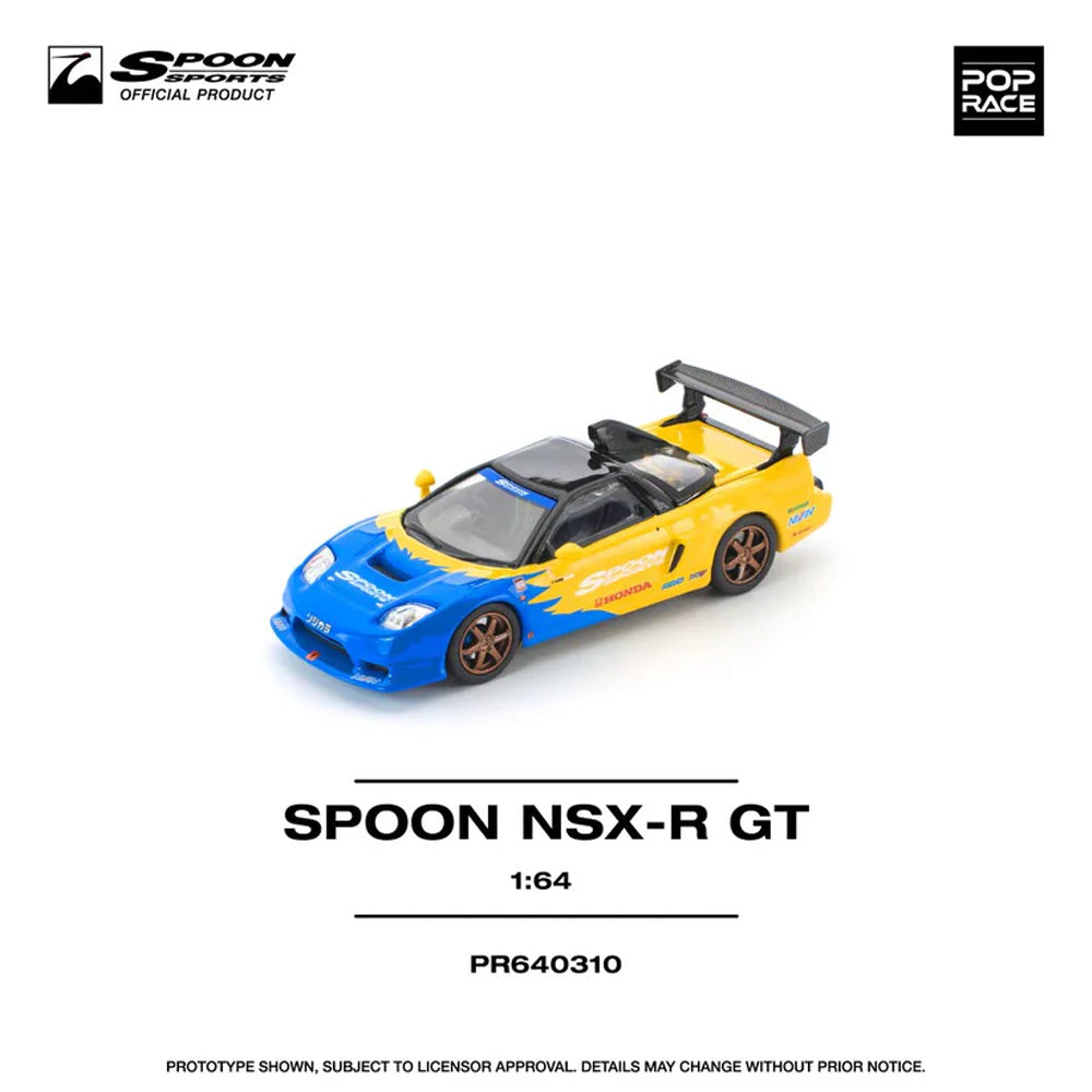 Pop Race Spoon NSX-R GT 1:64 Diecast Car 310