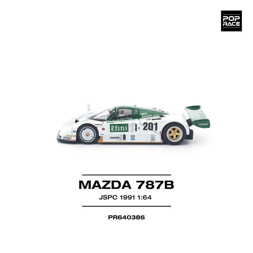 Pop Race Mazda 787B JSPC 1991 1:64 Diecast Car PR640386