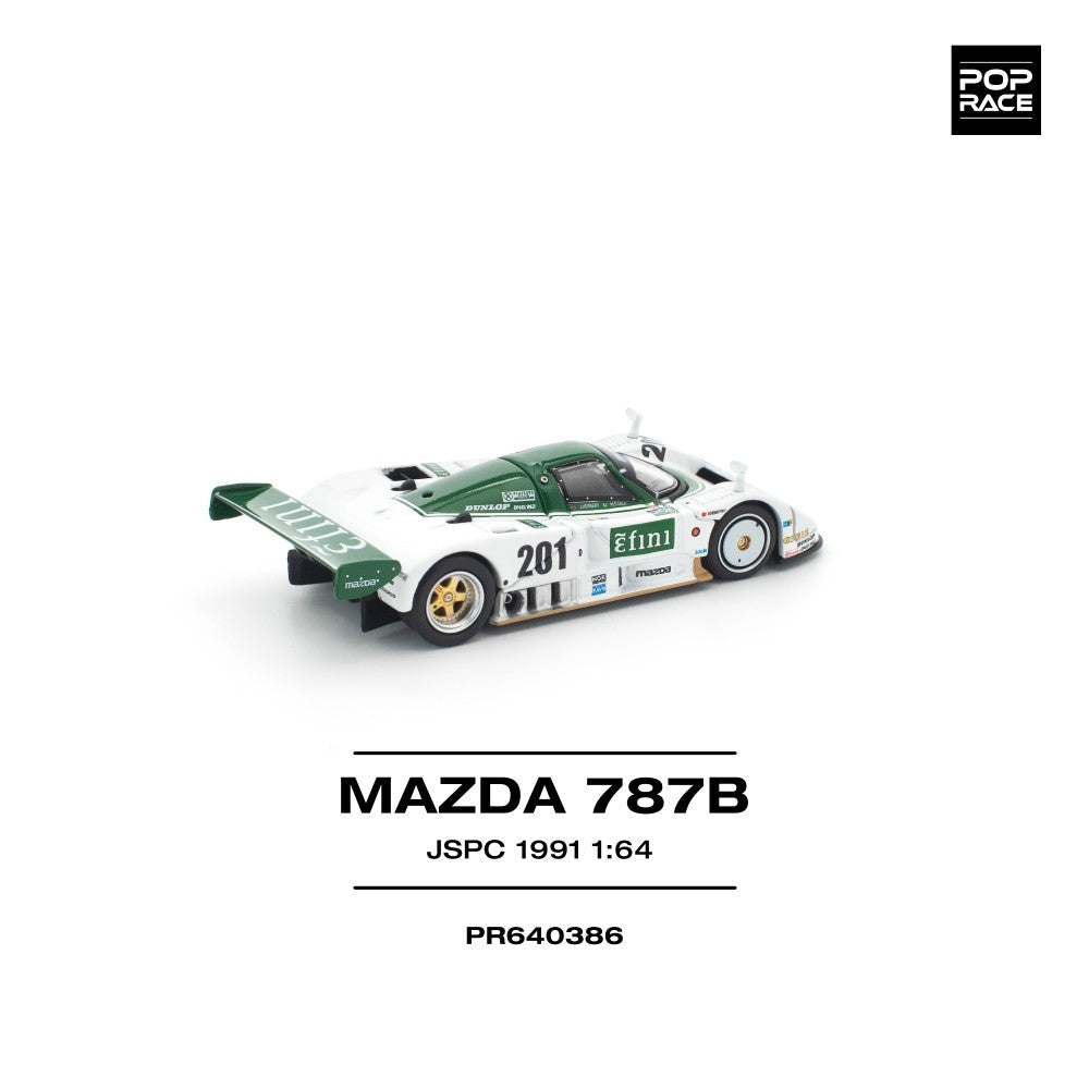 Pop Race Mazda 787B JSPC 1991 1:64 Diecast Car PR640386