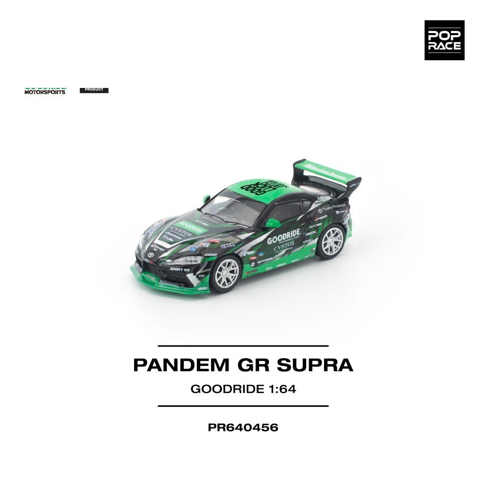 Pop Race Goodride Pandem GR Supra 1:64 Diecast Car PR640456