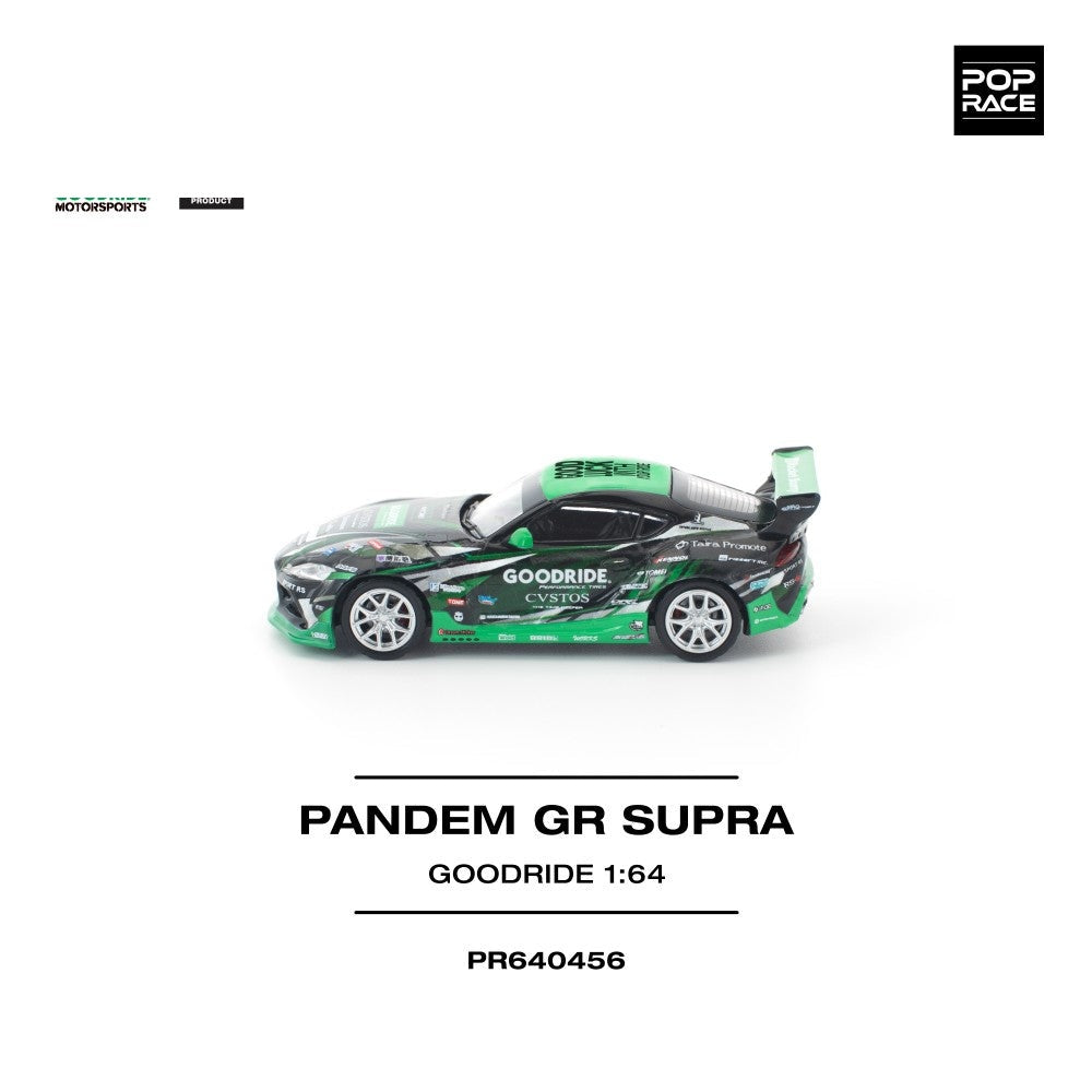 Pop Race Goodride Pandem GR Supra 1:64 Diecast Car PR640456