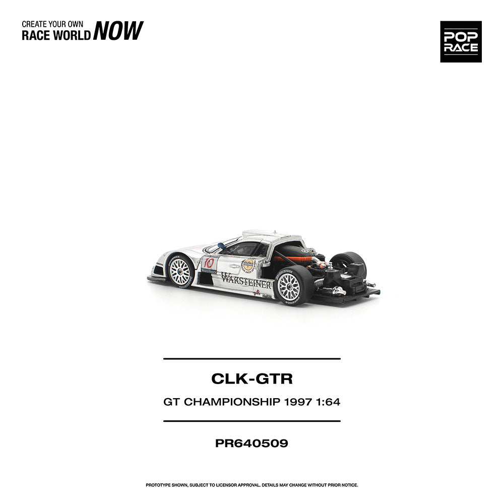 Pop Race Mercedes-Benz AMG CLK-GTR GT Championship 1997 1:64 Diecast Car 640509