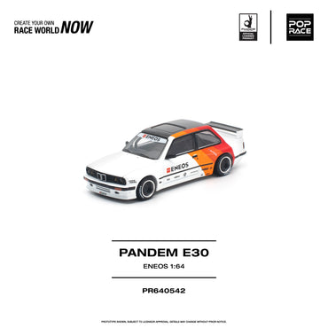 Pop Race Pandem E30 Eneos 1:64 Diecast Model PR640542