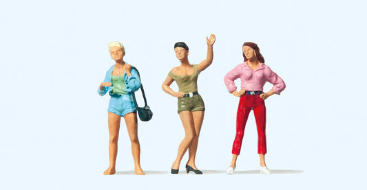 Preiser 65312 Young Women (3) Figure Set O Gauge