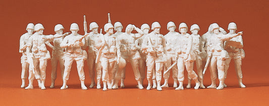 Preiser 72500 US Army Modern Infantry (16) Kit