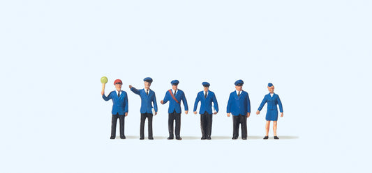 Preiser 79011 Railway Personnel (6) Figure Set N Gauge