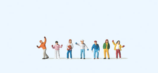 Preiser 79044 Children (7) Figure Set N Gauge