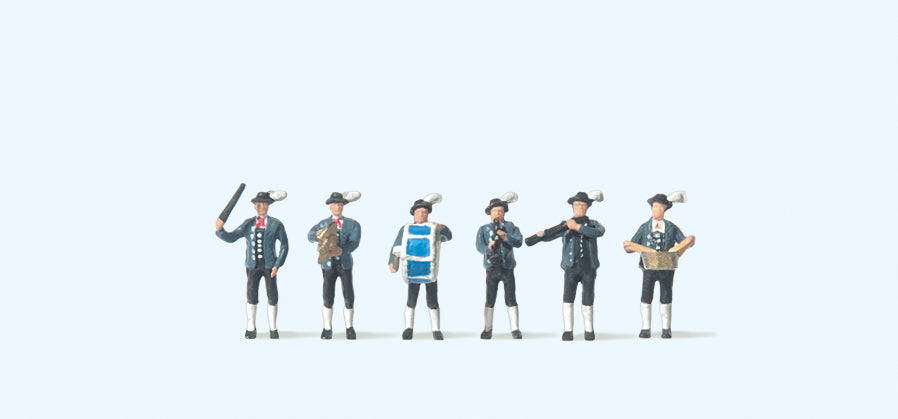 Preiser 79120 Bavarian Musicians (6) Figure Set N Gauge