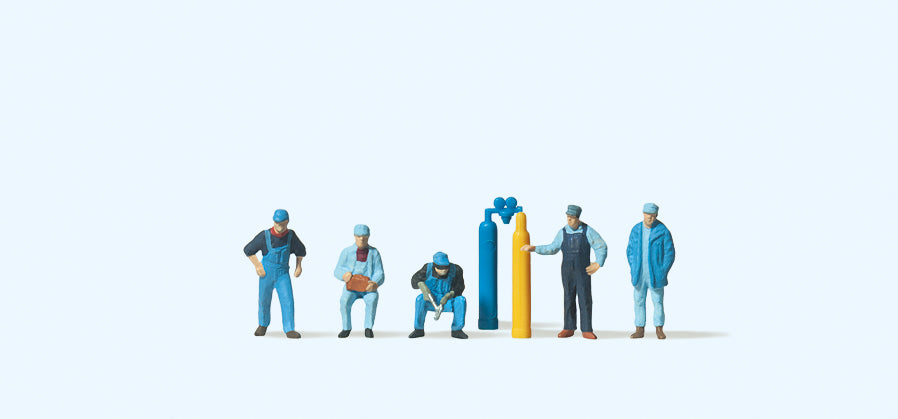 Preiser 79214 American Railroad Personnel (5) Figure Set N Gauge