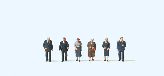 Preiser 79220 Churchgoers (6) Figure Set N Gauge