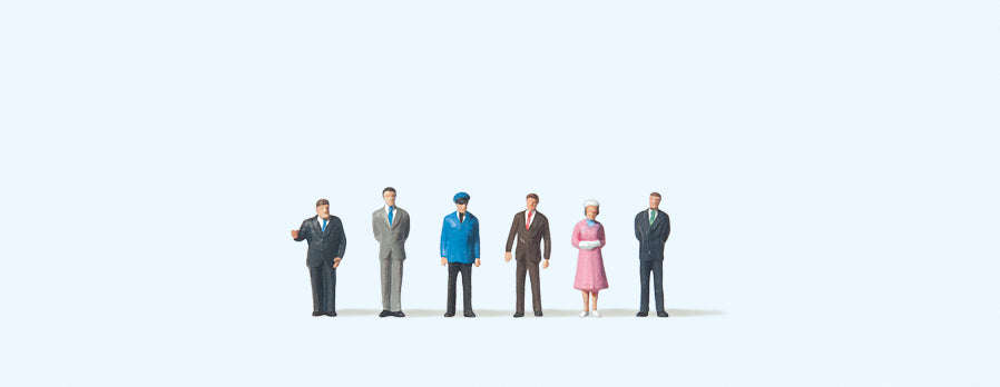 Preiser 80905 Passers By (6) Figure Set 1:200