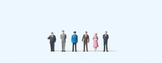 Preiser 80905 Passers By (6) Figure Set 1:200